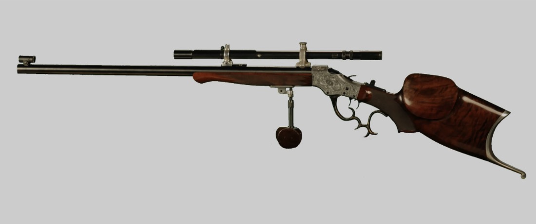 CPA Rifles Stevens 44½ Schuetzen rifle