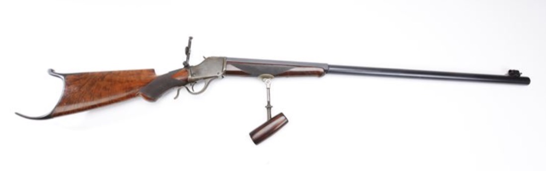 Winchester Model 1885 High Wall Schuetzen rifle